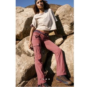 Free People Movement Cascade Flares in Henna- NWOT